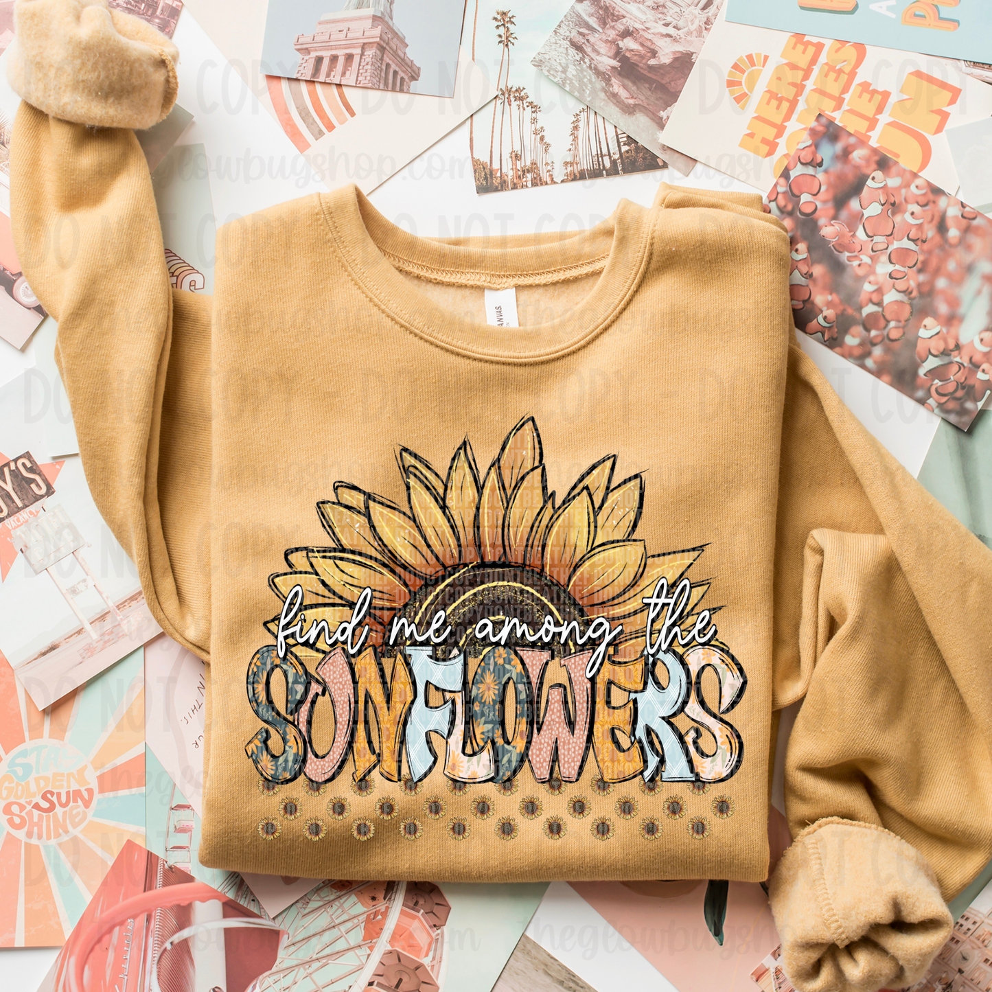 Find Me Among The Sunflowers