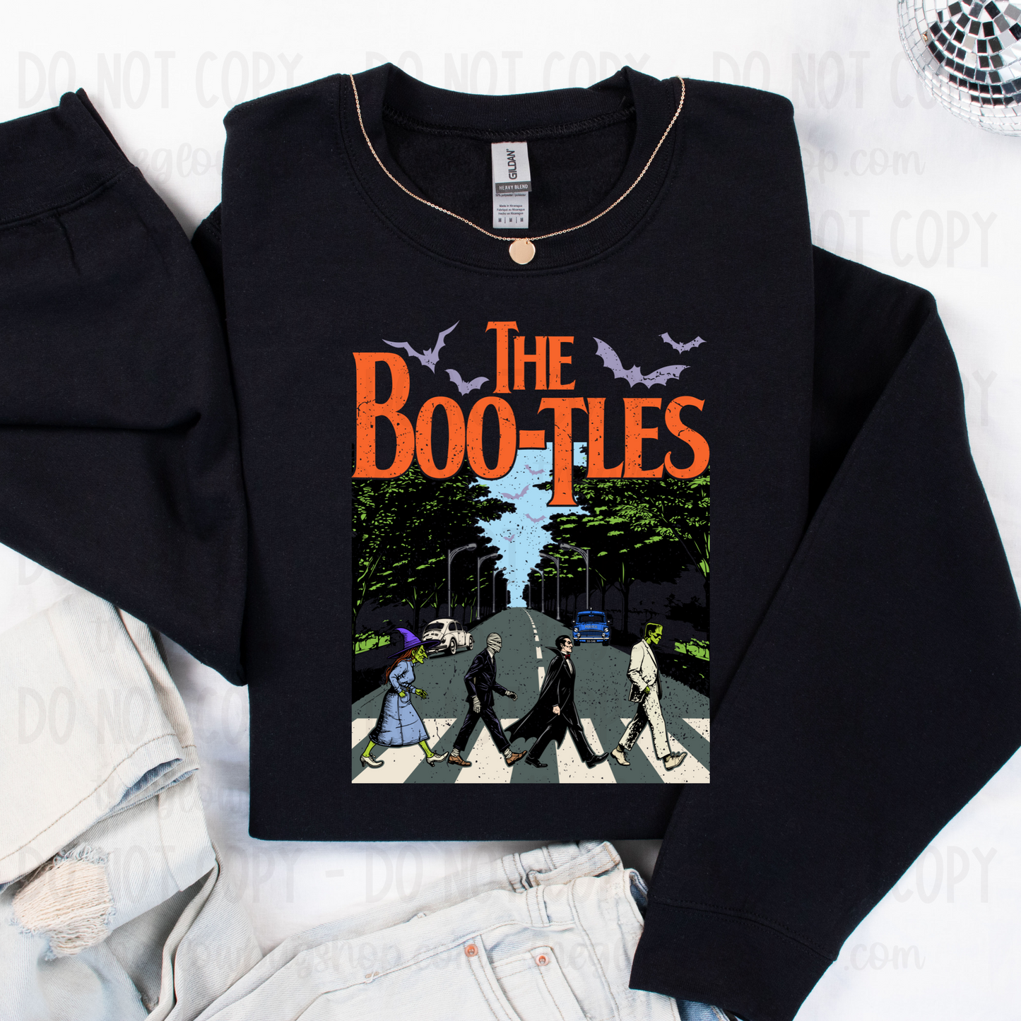 The BOO-TLES (distresses)